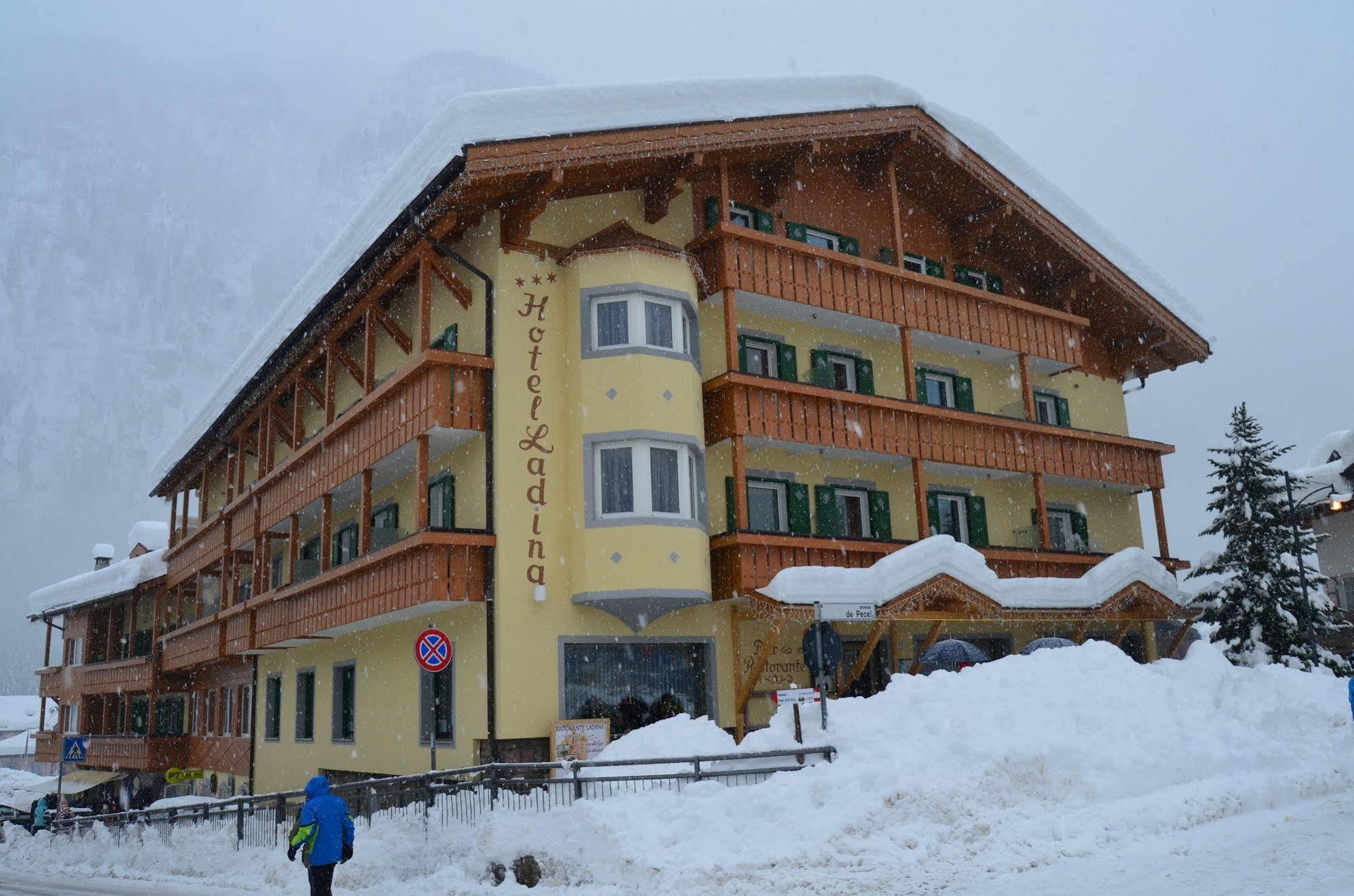 Hotel Ladina Campitello di Fassa Esterno foto